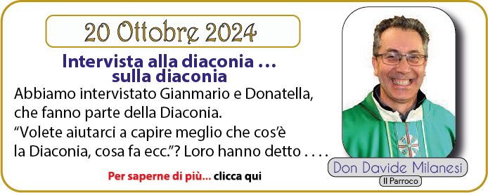 don Davide Milanesi 20 Ottobre 2024